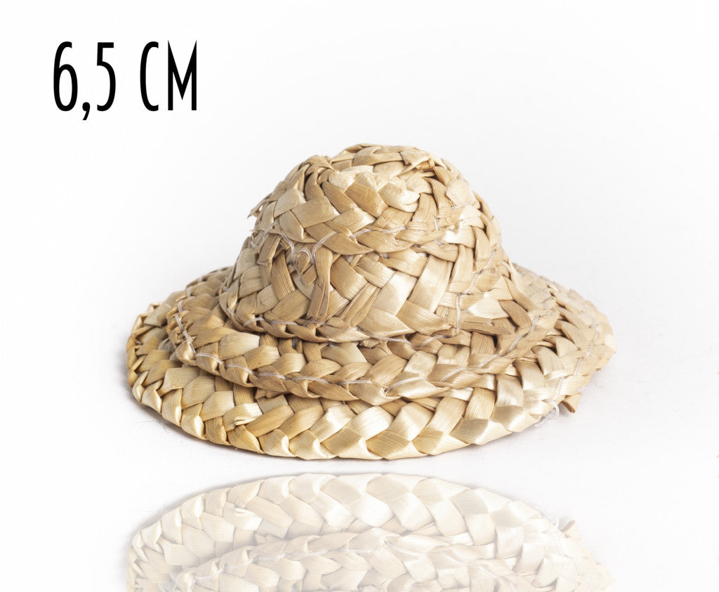 SZALMAKALAP DEKOR 6,5CM-0