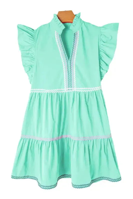 Blush Blossom Flounce Dress-4