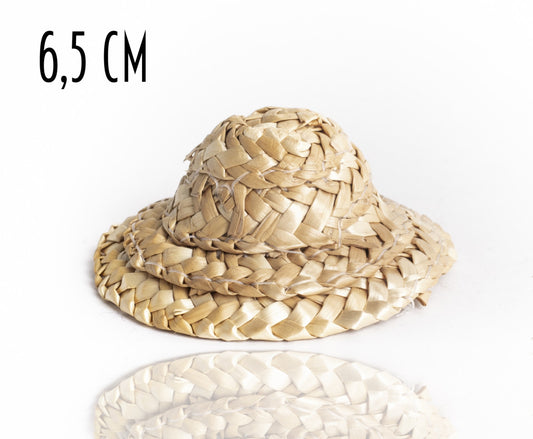 SZALMAKALAP DEKOR 6,5CM-0