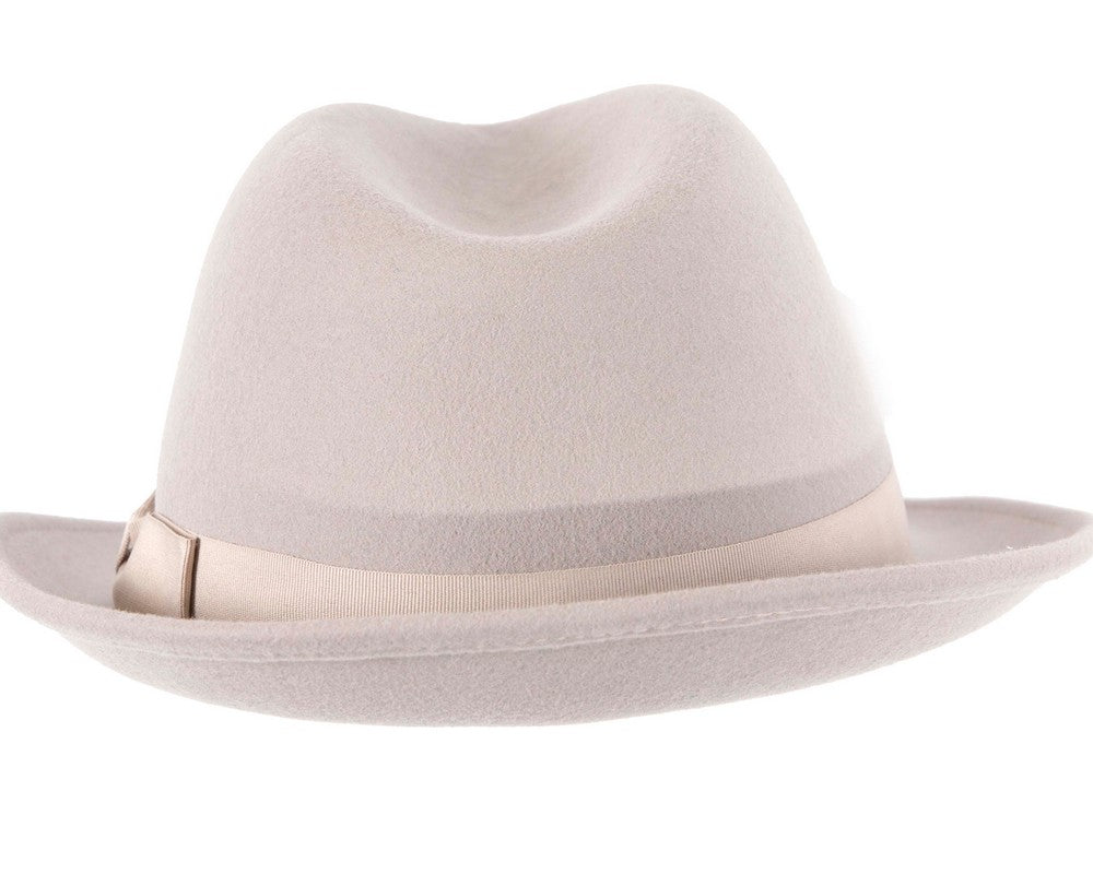 Grey Fedora Felt Blues Brothers Homburg Hat-5