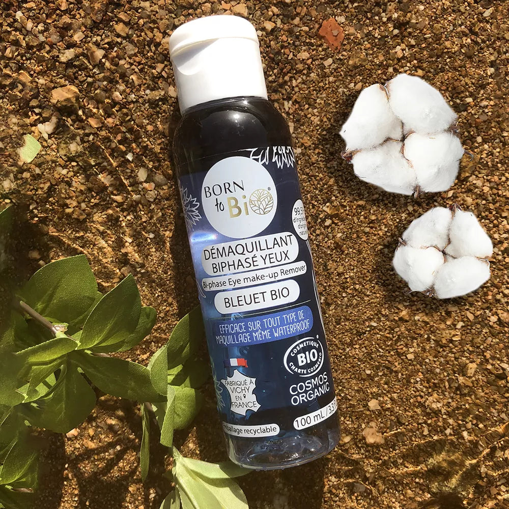 Démaquillant Waterproof Biphasé Yeux Bleuet - Certifié Bio-1