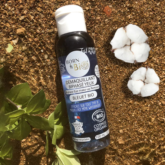 Démaquillant Waterproof Biphasé Yeux Bleuet - Certifié Bio-1